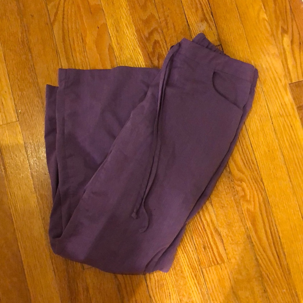 PURPLE GREY’S ANATOMY SCRUB PANTS